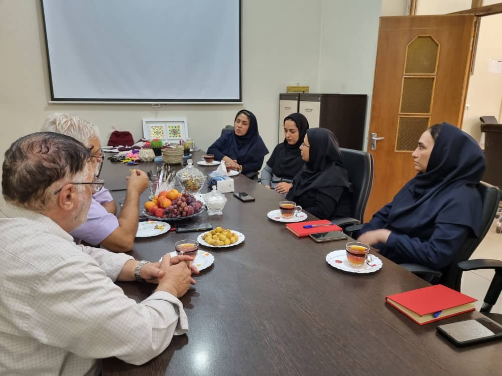 گزارش بازدیددکتر واعظ مهدوی وجناب زهره وند از موسسه بهار خرمشهر